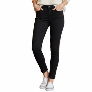 Forever‎ 21 Black Denim Skinny Jeans Size 27 High Rise Stretch